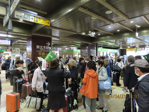 ⑤一ノ関駅到着.JPG