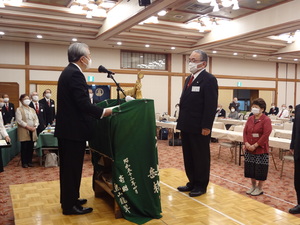 62．会員増強表彰(湘南)池田精嶽先生.JPG